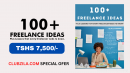 Looking for ways to make money as a freelancer? Check out our ebook, "100+ Freelancing Ideas."  With over 100 ideas to choose from, you're sure to find something that fits your skill set. Get the ebook now for just Tshs 7,500/- (See the Pined Post)