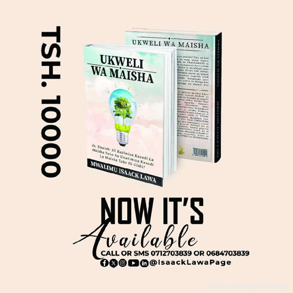 #UkweliWaMaisha
π RAFIKI YANGU nilichojifunza MIMI kwenye tafsiri ya maisha na kuishi kwenyewe ni kuwa mashule yamekuwa ni viwanda vya kuzalisha watu wanaofikiri wao wana AKILI sana kuliko watu wengine, lakini huo nao sio ukweli! 
Lakini pia mashule yamekuwa ni viwanda vya kuzalisha watu wanaofikiri wao ni WAJINGA sana kuliko watu wengine, lakini hilo nalo SIO KWELI! Na mashule pia yamekuwa ni sehemu ya KUKAMILISHA UTARATIBU WA JAMII nyingi ILIYOJIWEKEA na ndio maana unakuta wasomi wengi ELIMU waliyoipata huko madarasani HAIJAWASAIDIA KUELIMIKA KWA CHOCHOTE KILE!!!!
Kama KWELI hivyo ndivyo ilivyo BASI ukweli wa maisha ni upi kuhusu MAHUSIANO KATI YA AKILI na ELIMU? JE, NI KIPI KINATANGULIA KWENYE SHULE YA MAISHA? Wewe ukiambiwa UCHAGUE KATI YA HIVYO VIWILI hapo juu, UTACHAGUA NINI?
π UKWELI MCHUNGU NI HUU: WEWE USOMAE UJUMBE HUU nakuomba usikubali kamwe kuruhusu shule ikwambie wewe ni nani, ikwambie unaweza kufanya nini, ikuwekee mipaka ya kufanya hiki ama kile, ikuwekee mipaka ya kufikiria na ikufanye ushindwe kutambua UWEZO na VIPAWA MUNGU alivyoweka NDANI YAKO. 
Binafsi katika harakati za kuiishi hii shule ya maisha nimewaona watu wengi wenye ELIMU lakini ni wapumbavu na wajinga kupitiliza lakini pia nimewaona watu WASIO na hiyo elimu lakini wakiwa na AKILI utafikiri wao ndio WAMESOMA. 
Na ndio maana faida ya maisha katika kuishi kwenyewe ni kuweza KUJUA|| KUFAHAMU|| na KUTAMBUA kuwa WEWE NI ZAIDI YA HIYO ELIMU YA DARASANI ULIYONAYO!!!!
TAFAKARI na UCHUKUE HATUA...
___________________________________________
Tafadhari SHARE ujumbe huu kwa wengine wengi zaidi ili nao wajifunze, lakini pia kuna namna nyingine kuu mbili (2) ambazo naweza kukusaidia kama utakuwa tayari kujifunza;
1) Kupitia ukurasa huu ambapo unaweza ukanifollow kwa ajili ya kujifunza kila siku kupitia makala zangu mbali mbali ambazo zitakusaidia KUYAISHI MALENGO YAKO.
2) Kupitia mafunzo MAALUMU (SPECIAL MENTORSHIP PROGRAM) kwa ajili ya mtu mmoja mmoja|| kikundi cha watu|| ama taasisi yako, unaweza kunibook kupitia namba hii +255712703839.
________________
@IsaackLawaPage
#Ukiamini_Inawezekana